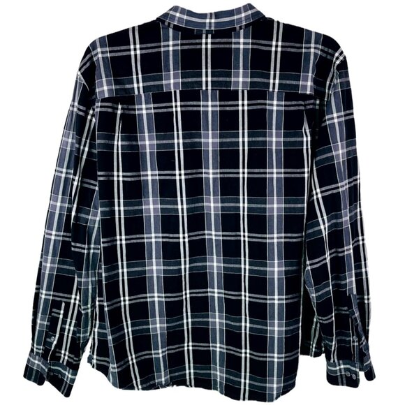 George Men's Classic Plaid Shirt Fit  Size: 2XL - Picture 6 of 6